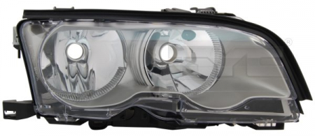 Iluminat auto - Far Dreapta potrivit BMW 3 (E46) (H7/H7, electric, cu motor, culoare interior: titan)