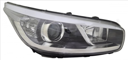 Faruri - Far Dreapta potrivit KIA CEE'D pana in 2015 (H7/H7, electric, cu motor)