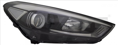 Far dreapta H7/H7/LED, electric, cu motor potrivit HYUNDAI TUCSON, TUCSON/SUV pana in 2018 [2]