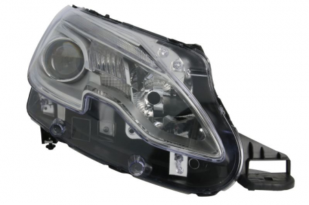 Faruri - Far Dreapta potrivit PEUGEOT 2008 I pana in 2015 (H7/H7/LED/PWY24W, electric, cu motor)
