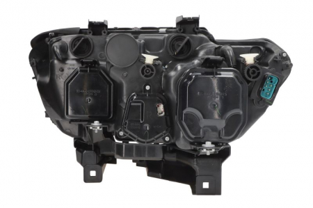 Far dreapta H7/H7/P21W/W5W, electric, cu motor, culoare interior negru, culoare semnalizator: galben potrivit BMW 7 E65, E66, E67 -03.05 [1]
