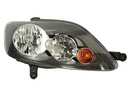 Iluminat auto - Far Dreapta (H7/H7/P21W/W5W, electric, cu motor, halogen, culoare semnalizator: alb) potrivit VW GOLF PLUS V 01.05-02.09
