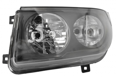 Iluminat auto - Far Dreapta (H7/H7/PY21W/W21, electric, cu motor) potrivit VW CRAFTER 2E 07.11-12.16