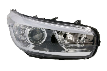 Faruri - Far Dreapta potrivit KIA CEE'D (H7/H7/PY21W/W5W, electric, cu motor, culoare insert: negru)