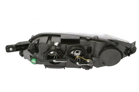 Far Dreapta (H7/H7/W21, electric, cu motor, culoare interior: negru) potrivit CITROEN JUMPER; FIAT DUCATO; PEUGEOT BOXER