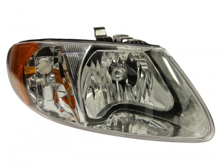 Far dreapta (H7/H9, fundal galben) DODGE CARAVAN 2000-2005 Iluminat auto - Far dreapta (H7/H9, fundal galben) DODGE CARAVAN 2000-2005