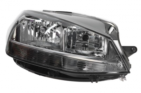 Faruri - Far Dreapta potrivit VW GOLF ALLTRACK VII, GOLF SPORTSVAN VII, GOLF VII (H7/H9/LED/WY21W, cu motor)