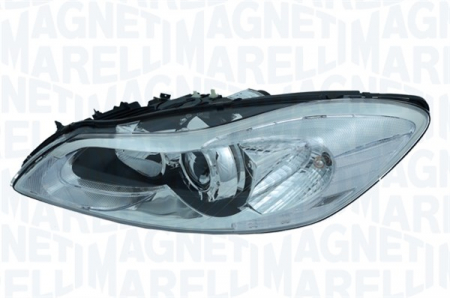 Far Stanga H7/H9/W5W/WY5W, electric, cu motor, halogen, interior cromat potrivit VOLVO C30