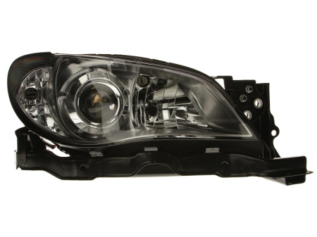 Iluminat auto - Far Dreapta (H7/HB3, electric, fara motoras, culoare insert: cromat, culoare semnalizator: transparent) potrivit SUBARU IMPREZA GD, GG 2001-2007