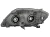Far dreapta (H7/HB3, electric, KOITO, fundal cromat, fundal transparent) TOYOTA COROLLA 2002-2007 [2]