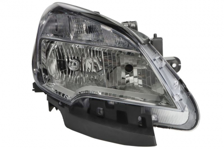 Iluminat auto - Far Dreapta (H7/HB3/W21/WY21W, electric, cu motor, culoare insert: cromat) potrivit OPEL MOKKA / MOKKA X -12.15