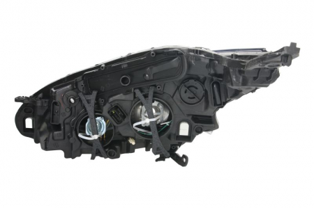 Far dreapta H7/LED/PY21W, electric, cu motor, culoare interior negru, culoare semnalizator: transparent potrivit PEUGEOT 208, 208 I -06.15 [1]