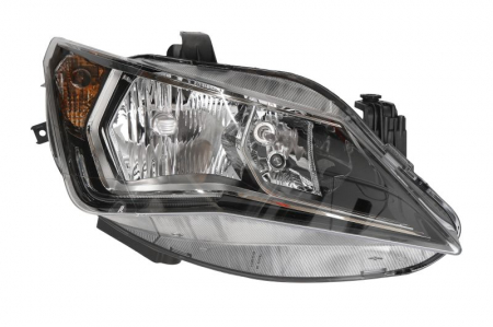 Far dreapta (H7/LED, reglaj electric cu motoras, cu lumini de zi) SEAT IBIZA dupa 2015 [0]