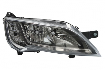 Far Dreapta (H7/LED/WY21W, cu motor, culoare insert: negru) potrivit CITROEN JUMPER I, JUMPER II; FIAT DUCATO; PEUGEOT BOXER [0]
