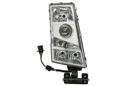 Faruri - Far dreapta potrivit VOLVO FH12, FH16, FM9 dupa 2001 (H7, manual, soclu rotund; square socket)