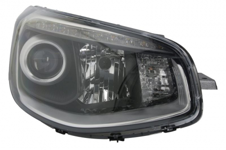 Faruri - Far Dreapta potrivit KIA SOUL I, SOUL II pana in 2017 (H7/PY21W, electric, fara motoras, culoare interior: negru)