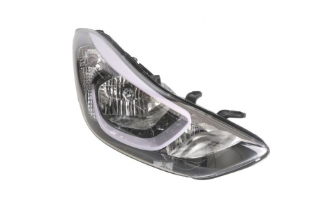 Faruri - Far Dreapta potrivit HYUNDAI ELANTRA IV, ELANTRA V (H7/PY21W/W5W, electric, culoare insert: cromat)