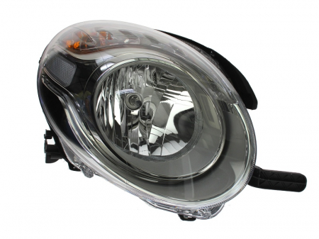 Far dreapta (H7, reglaj electric, cu motoras) FIAT 500L dupa 2012 [0]