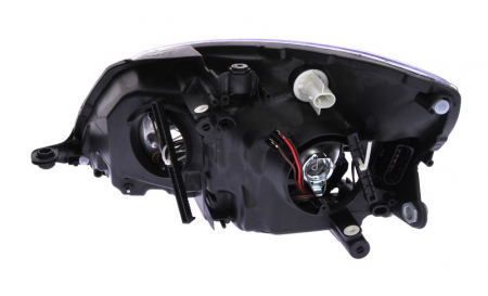 Far dreapta (H7, reglaj electric, cu motoras, fundal argintiu) SKODA FABIA II, ROOMSTER, ROOMSTER PRAKTIK [1]