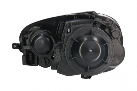 Far dreapta (H7, reglaj electric, cu motoras, fundal argintiu) VW GOLF, JETTA 2003-2010 [1]