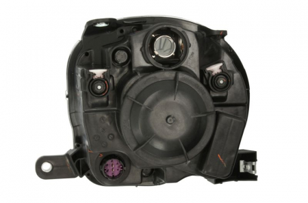 Far dreapta (H7, reglaj electric, cu motoras, fundal cromat) FIAT 500 dupa 2015 [1]