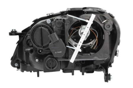 Far dreapta (H7, reglaj electric, cu motoras, fundal cromat) MERCEDES Clasa M 2005-2011 [1]