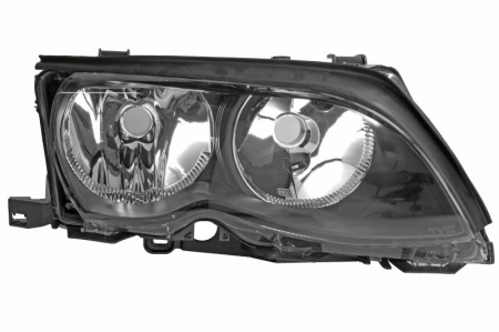 Far dreapta (H7, reglaj electric, cu motoras, fundal negru) BMW Seria 3 1998-2006 [0]