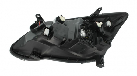Far dreapta (H7, reglaj electric, cu motoras, fundal transparent) TOYOTA COROLLA 2002-2007 [1]