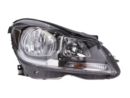 Far dreapta (H7, reglaj electric, cu motoras) MERCEDES Clasa C 2011-2013 [0]