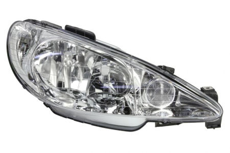 Piese Auto - Far dreapta (H7, reglaj electric, do 04.06) PEUGEOT 206 1998-2009