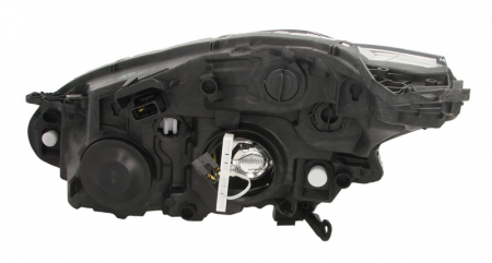 Far dreapta (H7, reglaj electric, fundal argintiu, Semnalizator argintiu) PEUGEOT 208, 208 I dupa 2012 [1]