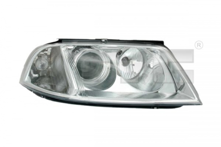 Faruri - Far dreapta (H7, reglaj electric, fundal argintiu) VW PASSAT 2000-2005