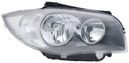 Far stanga (H7, reglaj electric, fundal cromat) BMW Seria 1 (E81),Seria 1 (E82),Seria 1 (E87),Seria 1 (E88) Iluminat auto - Far stanga (H7, reglaj electric, fundal cromat) BMW Seria 1 (E81),Seria 1 (E82),Seria 1 (E87),Seria 1 (E88)
