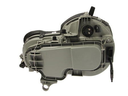 Far dreapta (H7, reglaj electric, fundal cromat, fundal transparent) MERCEDES Clasa E 1995-1999 [1]
