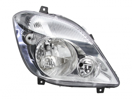 Iluminat auto - Far dreapta (H7, reglaj electric, fundal cromat) MERCEDES SPRINTER 2006-2013