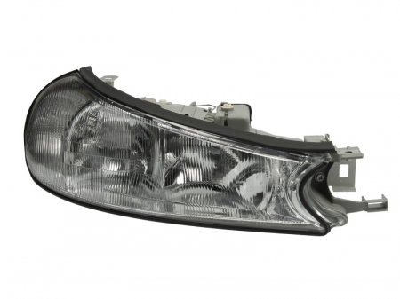 Far dreapta (H7, reglaj electric, fundal negru/insertii crom, fundal transparent) FORD MONDEO 1996-2000 [0]