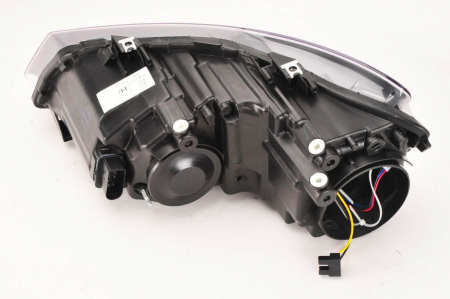 Far dreapta (H7, reglaj electric, fundal negru/insertii crom) VW POLO [2]