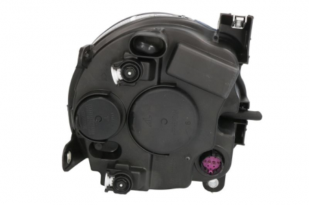 Far Dreapta H7/WY21W, electric, cu motor, halogen, interior cromat potrivit ABARTH 500 / 595 / 695, 500C / 595C / 695C; FIAT 500, 500 C [2]