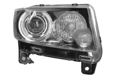 Far Dreapta (H9/WY21W, electric, cu motor, culoare insert: negru) potrivit JEEP COMPASS 03.11-11.16 [0]