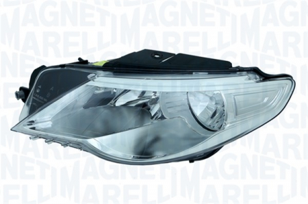 Far Dreapta potrivit VW PASSAT B6 pana in 2012 (halogen, 3*H7/W5W, electric, cu motor, culoare insert: cromat) [2]