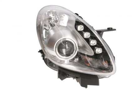 Far Dreapta (halogen, H1/H7, electric, cu motor, bec) potrivit ALFA ROMEO GIULIETTA [0]