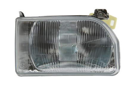 Far Dreapta (halogen, H4, manual, fara motoras, culoare insert: cromat) potrivit FORD ECOSPORT, ESCORT III EXPRESS, ESCORT IV, ESCORT IV EXPRESS, ORION II [0]