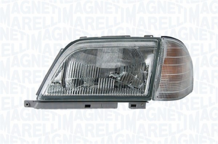 Far Dreapta potrivit MERCEDES SL (R129) pana in 2001 (halogen, H4/PY21W, pneumatic, fara motoras, culoare insert: argintiu, culoare semnalizator: transparent) [2]