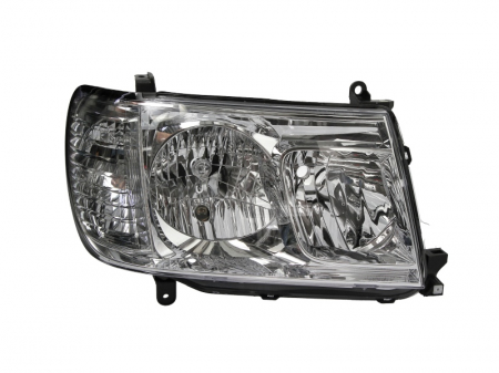 Far dreapta (HB3/HB4, electric, fundal cromat, fundal transparent) TOYOTA LAND CRUISER 1998-2007