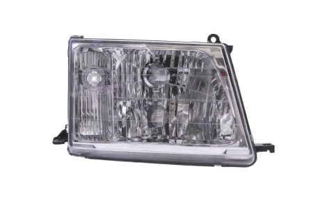 Iluminat auto - Far Dreapta (HB3/HB4, manual, fara motoras, culoare insert: cromat) potrivit TOYOTA LAND CRUISER 100 -12.04