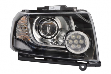 Faruri - Far Dreapta (HB3/LED, electric, cu motor, cu lumina de pozitie LED) potrivit LAND ROVER FREELANDER 2 potrivit LAND ROVER 08.10-10.14
