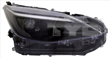 Far Dreapta HIR2/LED, electric, cu motor, culoare insert: intuneric potrivit TOYOTA YARIS CROSS dupa 2020 [1]