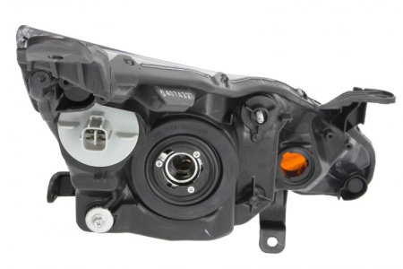 Far dreapta (HIR2/LED/P21W, reglaj electric, fundal negru, fundal portocaliu) TOYOTA AYGO dupa 2014 [2]