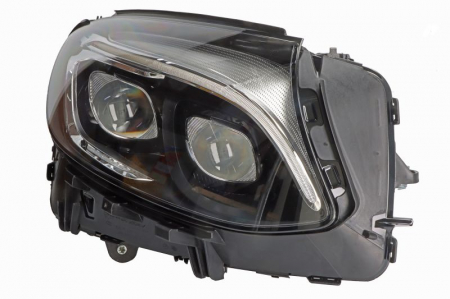 Piese Auto - Far Dreapta LED, cu motor, cu iluminare curba; fara controler LED potrivit MERCEDES GLC C253, GLC X253 potrivit MERCEDES 06.15-