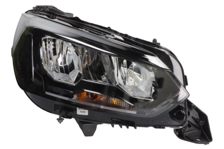Faruri - Far dreapta potrivit PEUGEOT 2008 II, 208 II 2019-2023 (LED, culoare semnalizator: transparent)